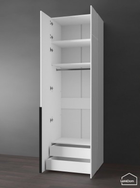 Шкаф с антресолью Linnea MHR-2A-3 2450х800х510 (Белый-М 11.1.1) в Камышлове - kamyshlov.ok-mebel.com | фото 5