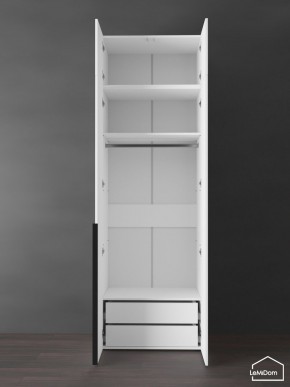 Шкаф с антресолью Linnea MHR-2A-3 2450х800х510 (Белый-М 11.1.1) в Камышлове - kamyshlov.ok-mebel.com | фото 6