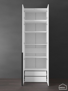 Шкаф с антресолью Linnea MHR-2A-4 2450х800х510 (Белый-М 11.1.1) в Камышлове - kamyshlov.ok-mebel.com | фото 6