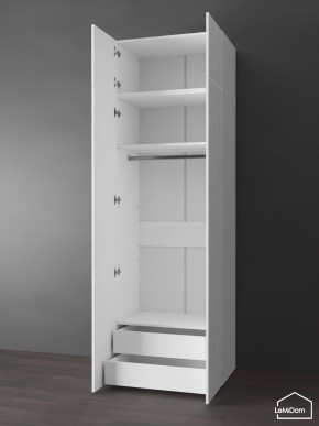 Шкаф с антресолью Linnea MHR-2POA-3 2450х800х510 (Белый-М 11.1.1) в Камышлове - kamyshlov.ok-mebel.com | фото 6