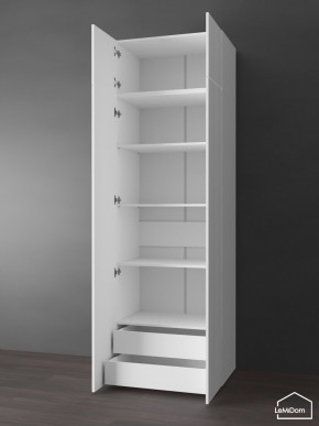 Шкаф с антресолью Linnea MHR-2POA-4 2450х800х510 (Белый-М 11.1.1) в Камышлове - kamyshlov.ok-mebel.com | фото 5