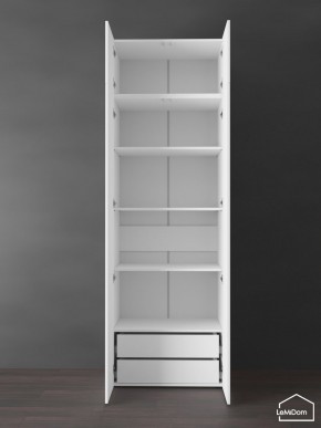 Шкаф с антресолью Linnea MHR-2POA-4 2450х800х510 (Белый-М 11.1.1) в Камышлове - kamyshlov.ok-mebel.com | фото 6