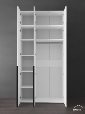 Шкаф с антресолью Linnea MHR-3A-1 2450х1200х510 (Белый-М 11.1.2) в Камышлове - kamyshlov.ok-mebel.com | фото 5