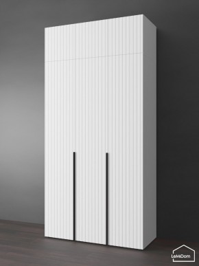 Шкаф с антресолью Linnea MHR-3A-2 2450х1200х510 (Белый-М 11.1.2) в Камышлове - kamyshlov.ok-mebel.com | фото