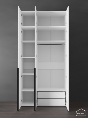 Шкаф с антресолью Linnea MHR-3A-2 2450х1200х510 (Белый-М 11.1.2) в Камышлове - kamyshlov.ok-mebel.com | фото 6