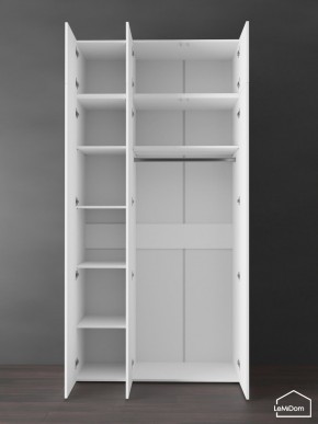 Шкаф с антресолью Linnea MHR-3POA-1 2450х1200х510 (Белый-М 11.1.1) в Камышлове - kamyshlov.ok-mebel.com | фото 4