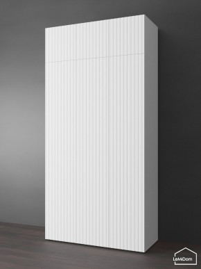 Шкаф с антресолью Linnea MHR-3POA-2 2450х1200х510 (Белый-М 11.1.1) в Камышлове - kamyshlov.ok-mebel.com | фото