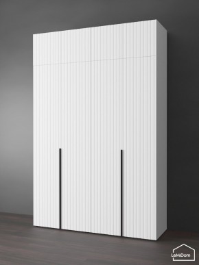 Шкаф с антресолью Linnea MHR-4A-1 2450х1600х510 (Белый-М 11.1.2) в Камышлове - kamyshlov.ok-mebel.com | фото