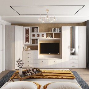 Шкаф угловой Белла (Ясень белый) в Камышлове - kamyshlov.ok-mebel.com | фото 3
