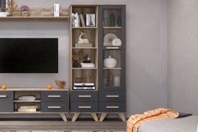 Шкаф-витрина 450 Вега Скандинавия в Камышлове - kamyshlov.ok-mebel.com | фото 8