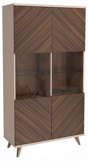 Шкаф-витрина Хармони 468.06 в Камышлове - kamyshlov.ok-mebel.com | фото