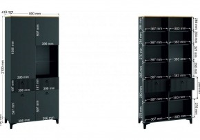 Шкаф-витрина Ника в Камышлове - kamyshlov.ok-mebel.com | фото 3