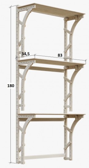 Система  хранения  Конструктор Арт. СХ3-1 в Камышлове - kamyshlov.ok-mebel.com | фото 2