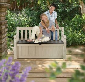 Скамья - сундук EDEN GARDEN BENCH 265 L в Камышлове - kamyshlov.ok-mebel.com | фото 4