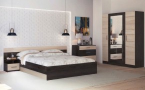 Спальный гарнитур Леси + 4-х створчатый шкаф в Камышлове - kamyshlov.ok-mebel.com | фото 2