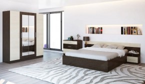 Спальный гарнитур Леси + 4-х створчатый шкаф в Камышлове - kamyshlov.ok-mebel.com | фото 3