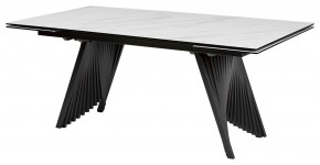 Стол IVAR 200 MARBLES KL-99 Белый мрамор, итальянская керамика, ®DISAUR в Камышлове - kamyshlov.ok-mebel.com | фото 6