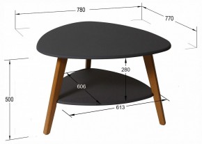 Стол журнальный Бруклин в Камышлове - kamyshlov.ok-mebel.com | фото 4