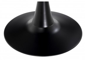 Стол стеклянный Tulip 90x74 black glass в Камышлове - kamyshlov.ok-mebel.com | фото 3