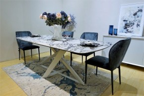 Стол VICENZA 220 BULGARI WHITE, керамика / белый, ®DISAUR в Камышлове - kamyshlov.ok-mebel.com | фото 12