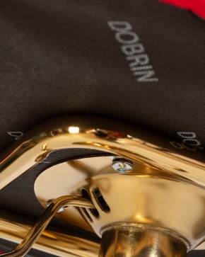 Стул барный DOBRIN CHARLY GOLD, красный велюр (MJ9-45) в Камышлове - kamyshlov.ok-mebel.com | фото 10