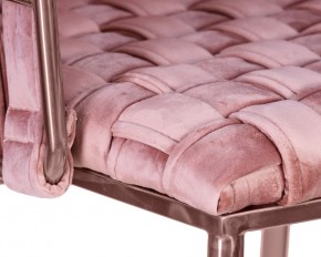 Стул барный DOBRIN EMMA ROSE GOLD, розовый велюр (VF-10) в Камышлове - kamyshlov.ok-mebel.com | фото 7