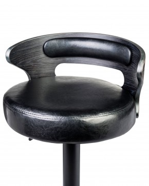 Стул барный DOBRIN FRED BLACK, чёрное дерево, чёрный в Камышлове - kamyshlov.ok-mebel.com | фото 6