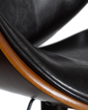 Стул барный DOBRIN JACK BLACK, цвет черный глянец PU ABD 002 в Камышлове - kamyshlov.ok-mebel.com | фото 9