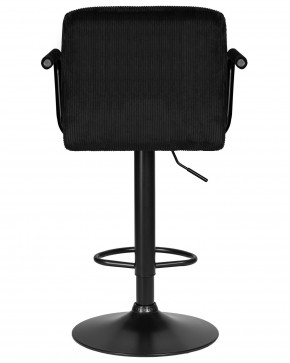 Стул барный DOBRIN KRUGER ARM BLACK, черный вельвет (LAR-E2041-52) в Камышлове - kamyshlov.ok-mebel.com | фото 5