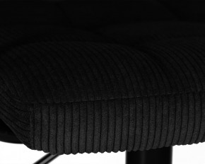 Стул барный DOBRIN KRUGER ARM BLACK, черный вельвет (LAR-E2041-52) в Камышлове - kamyshlov.ok-mebel.com | фото 8