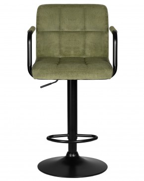 Стул барный DOBRIN KRUGER ARM BLACK, зеленый вельвет (LAR-E2041-7) в Камышлове - kamyshlov.ok-mebel.com | фото 6