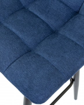 Стул барный DOBRIN NICOLE, черные матовые ножки, синяя ткань (UF860-14B) в Камышлове - kamyshlov.ok-mebel.com | фото 8