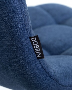 Стул барный DOBRIN NICOLE, черные матовые ножки, синяя ткань (UF860-14B) в Камышлове - kamyshlov.ok-mebel.com | фото 9