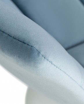 Стул барный DOBRIN TAILOR WHITE, пудрово-голубой велюр (MJ9-74) в Камышлове - kamyshlov.ok-mebel.com | фото 10