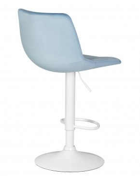 Стул барный DOBRIN TAILOR WHITE, пудрово-голубой велюр (MJ9-74) в Камышлове - kamyshlov.ok-mebel.com | фото 4