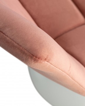 Стул барный DOBRIN TAILOR WHITE, пудрово-розовый велюр (MJ9-32) в Камышлове - kamyshlov.ok-mebel.com | фото 7
