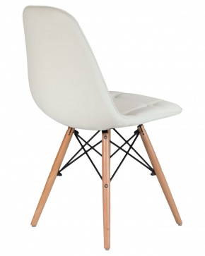 Стул обеденный DOBRIN BENNET, ножки светлый бук, кремовый в Камышлове - kamyshlov.ok-mebel.com | фото 4