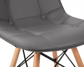 Стул обеденный DOBRIN BENNET, ножки светлый бук, серый  в Камышлове - kamyshlov.ok-mebel.com | фото 8