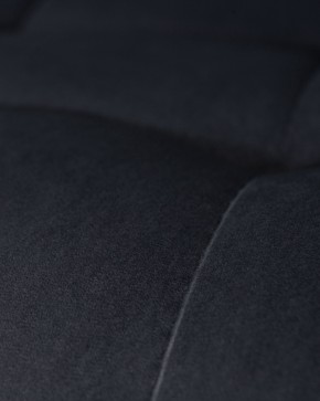 Стул обеденный DOBRIN CHILLY, Черный Holland 75, основание черное в Камышлове - kamyshlov.ok-mebel.com | фото 2
