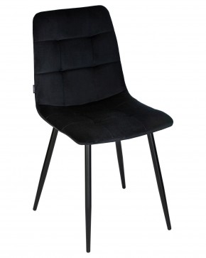 Стул обеденный DOBRIN CHILLY, Черный Holland 75, основание черное в Камышлове - kamyshlov.ok-mebel.com | фото 8