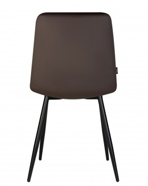 Стул обеденный DOBRIN CHILLY, Эспрессо Holland 74, основание черное в Камышлове - kamyshlov.ok-mebel.com | фото 6
