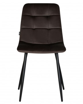 Стул обеденный DOBRIN CHILLY, Эспрессо Holland 74, основание черное в Камышлове - kamyshlov.ok-mebel.com | фото 7