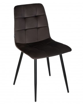Стул обеденный DOBRIN CHILLY, Эспрессо Holland 74, основание черное в Камышлове - kamyshlov.ok-mebel.com | фото 8