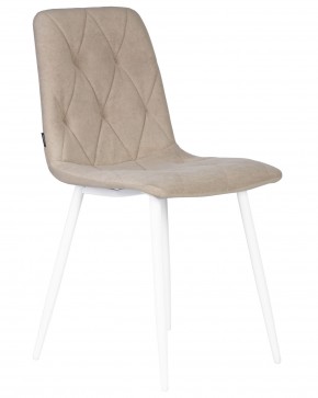 Стул обеденный DOBRIN CHILLY ROMBO, Капучино Simple 05, основание белый в Камышлове - kamyshlov.ok-mebel.com | фото 2