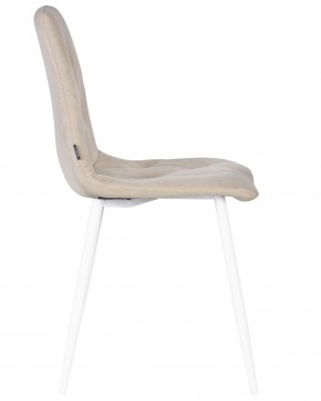 Стул обеденный DOBRIN CHILLY ROMBO, Капучино Simple 05, основание белый в Камышлове - kamyshlov.ok-mebel.com | фото 3