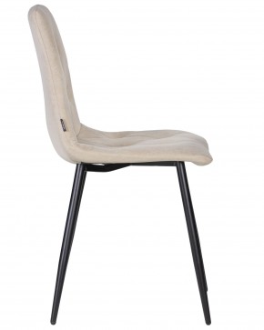 Стул обеденный DOBRIN CHILLY ROMBO, Капучино Simple 05, основание черное в Камышлове - kamyshlov.ok-mebel.com | фото 3