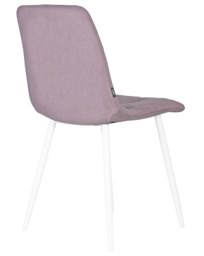 Стул обеденный DOBRIN CHILLY ROMBO, Лавандовый Simple 48, основание белый в Камышлове - kamyshlov.ok-mebel.com | фото 4