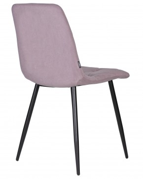 Стул обеденный DOBRIN CHILLY ROMBO, Лавандовый Simple 48, основание черное в Камышлове - kamyshlov.ok-mebel.com | фото 4