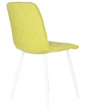 Стул обеденный DOBRIN CHILLY ROMBO, Лайм Simple 14, основание белый в Камышлове - kamyshlov.ok-mebel.com | фото 4