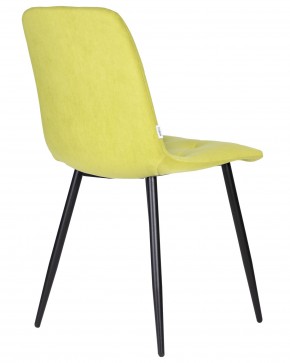 Стул обеденный DOBRIN CHILLY ROMBO, Лайм Simple 14, основание черное в Камышлове - kamyshlov.ok-mebel.com | фото 4
